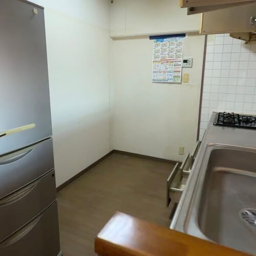 整理後の室内写真